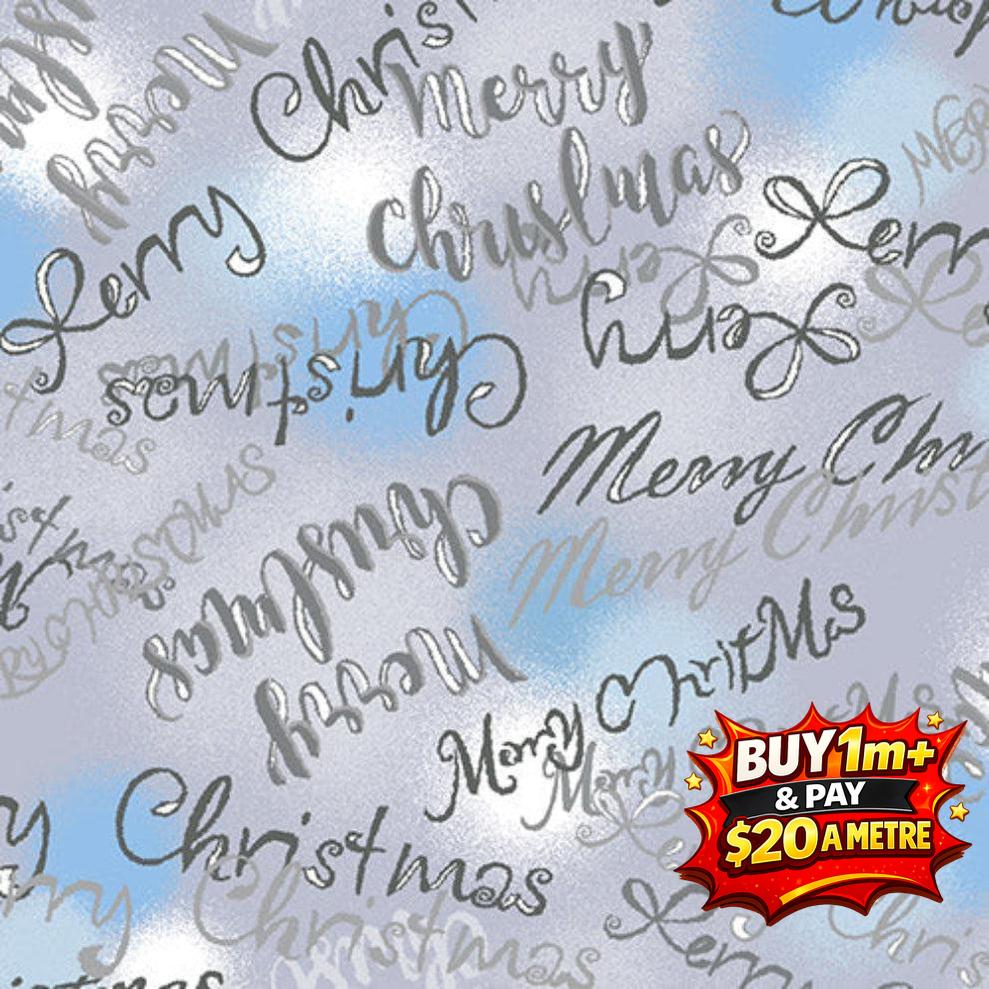 Blue Holidays 11418-67231 100% Cotton Fabric WOF 110cm- 112cm