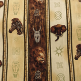 Plains of Africa SPX 100% Cotton Fabric WOF 110cm-112cm