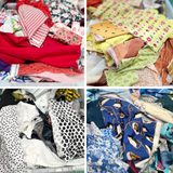 100% Cotton Fabric End of Bolts | Scraps |Remnants $10 per $100 grams