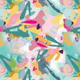 Crafty Claws Abstract Harmony Allover DV6777 100% COTTON