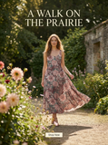 A WALK ON THE PRAIRIE C15230-MARSALA 100% COTTON