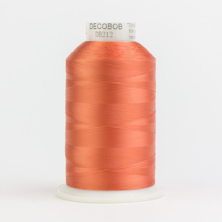Thread - DecoBob Polyester - 80Wt - DB212 - Terra Cotta