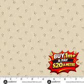 WILDFLOWER COTTAGE - A1594L - 100% COTTON