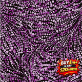 Walkabout II Feathers 120-14371 Purple 100% Cotton Fabric WOF 110cm- 112cm