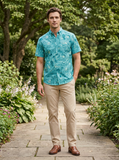 FOREVER NEVERLAND NEVERLAND MAP LAGOON - C15902 - PEACOCK - 100% Cotton