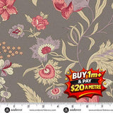 WILDFLOWER COTTAGE - A1590C - 100% COTTON