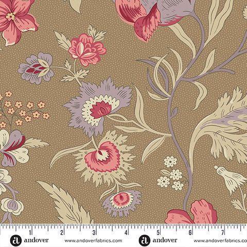 WILDFLOWER COTTAGE - A1590N - 100% COTTON