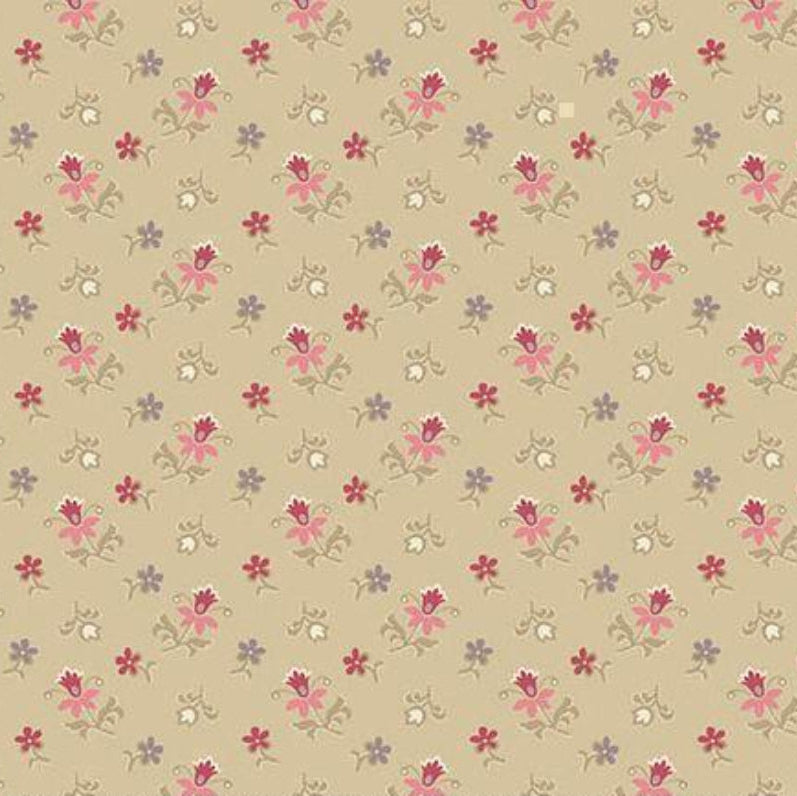 WILDFLOWER COTTAGE - A1593N - 100% COTTON