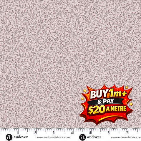 WILDFLOWER COTTAGE - A1596P - 100% COTTON