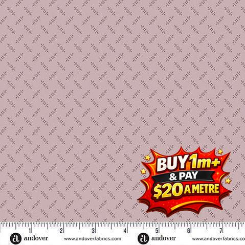 WILDFLOWER COTTAGE - A1597P - 100% COTTON