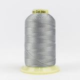 Threads - Rayon - Accent 12Wt - AC990 -  Light Grey - 400m/437yd