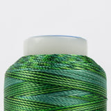 Threads - Rayon - Accent 12Wt - ACM03 - Multi Greens - 400m/437yd