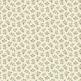 AYLA: Dainty Floral Cream A-1726-L by Max and Louise 100% Cotton Fabric