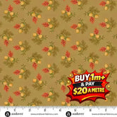 AUTUMN WOODS - A1545N - 100% Cotton