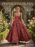 108003 12 Poinsettia Plaza WideBack 108" or 297cm