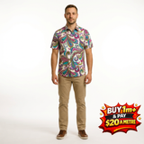 Dog-On-It: Carnival Scroll on White by Ann Lauer 6256M 100% Cotton Fabric WOF 110cm- 112cm