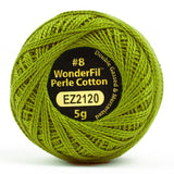 Alison Glass Eleganza Perle Cotton - EL5G-2120 - Olive - 38.4m/42yd