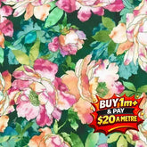 BELLA BLOSSOMS - RK23075345 - 100% Cotton