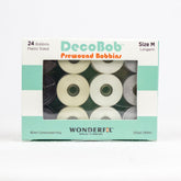 WonderFil DecoBob Prewound Bobbins Assorted Pack – Size M –