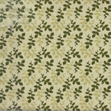 Birch Seasons Fabrics 640114 Green Leaf 100% Cotton Fabric WOF 110cm- 112cm