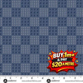 Andover Fabrics Conway Cottage 1419-C 100% COTTON