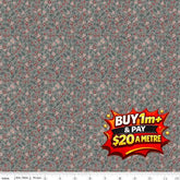 A WALK ON THE PRAIRIE C15231-SAGEGRAY 100% COTTON