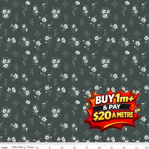 A WALK ON THE PRAIRIE C15232-DEEPRIVER 100% COTTON