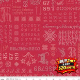 PIECE & PLENTY C15872-BERRY 100% COTTON