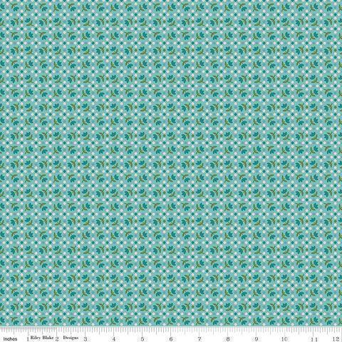 PIECE & PLENTY - C15886-RAINDROP - 100% COTTON