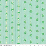 FOREVER NEVERLAND PALM STRIPE - C15906 - SONGBIRD SONGBIRD - 100% Cotton