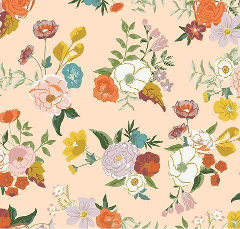 WINGED MEDLEY MAIN BLUSH - C15910-BLUSH - 100% COTTON