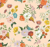 WINGED MEDLEY MAIN BLUSH - C15910-BLUSH - 100% COTTON