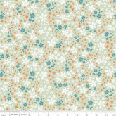 WINGED MEDLEY PETALS SAGE - C15913-SAGE - 100% COTTON