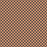 HEY PUMPKIN CHECKS ORANGE - C16036 - Charcoal - 100% Cotton