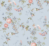 ANNE OF GREEN GABLES FLORAL SKY - C16121-SKY - 100% Cotton