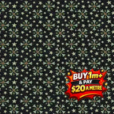 NAUGHTY OR NICE - C16264-BLACK - 100% COTTON