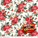 CHARMING CHRISTMAS MAIN CLOUD - C16350-CLOUD - 100% COTTON
