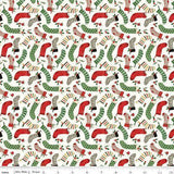 CHARMING CHRISTMAS STOCKINGS CLOUD - C16353-CLOUD - 100% COTTON
