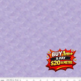 NEW BOX OF CRAYONS KALEIDOSCOPE LILAC - C16515-LILAC - 100% COTTON