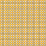 Yellow plaid fabric with thin white and dark lines, featuring an $11.00/metre price tag.