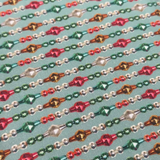 Cathe Holden Christmas Faire Green Moda Fabric