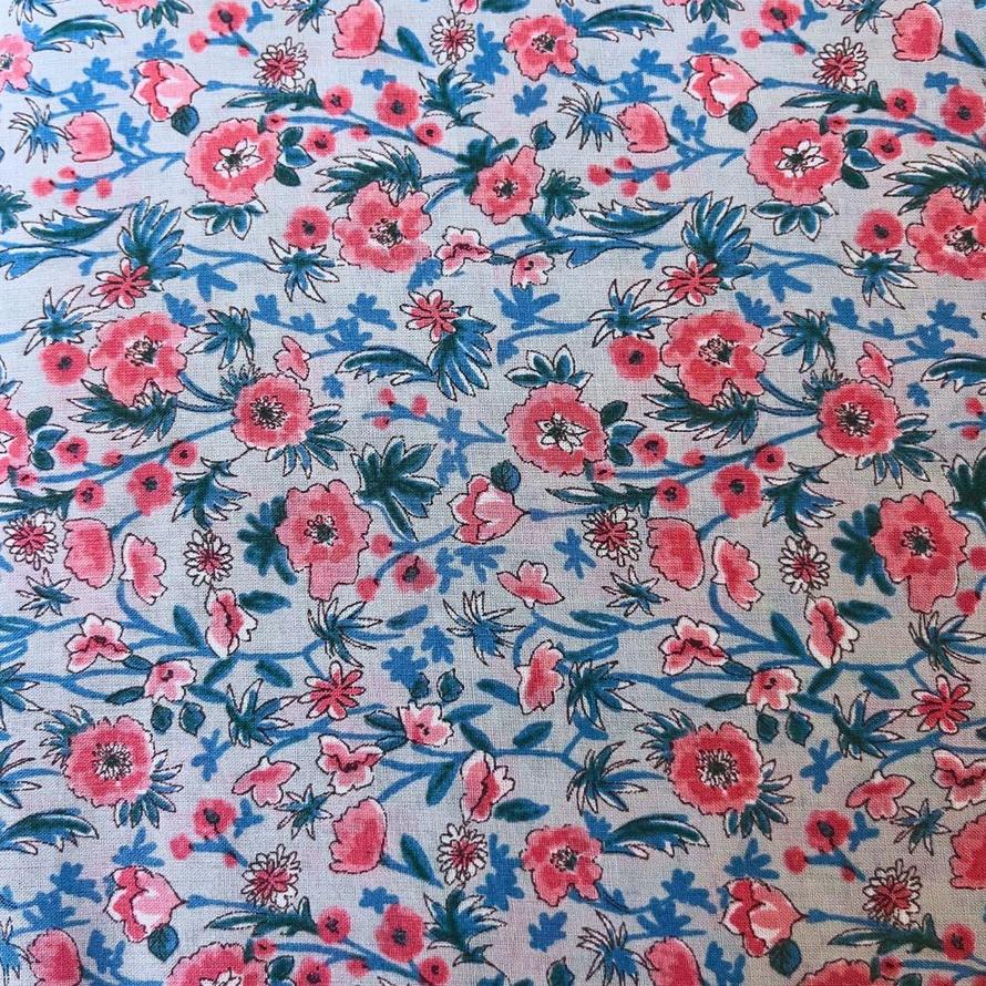 Cotton Printed Lawn, 70gsm, Hokkoh, Japan 110cms 7025-610-2C