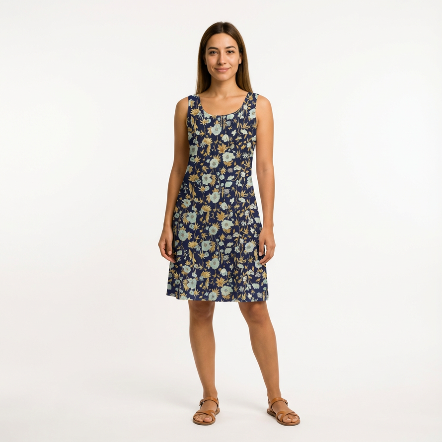 Cotton Printed Lawn, 70gsm, Hokkoh, Japan 110cms 7025-610-2E