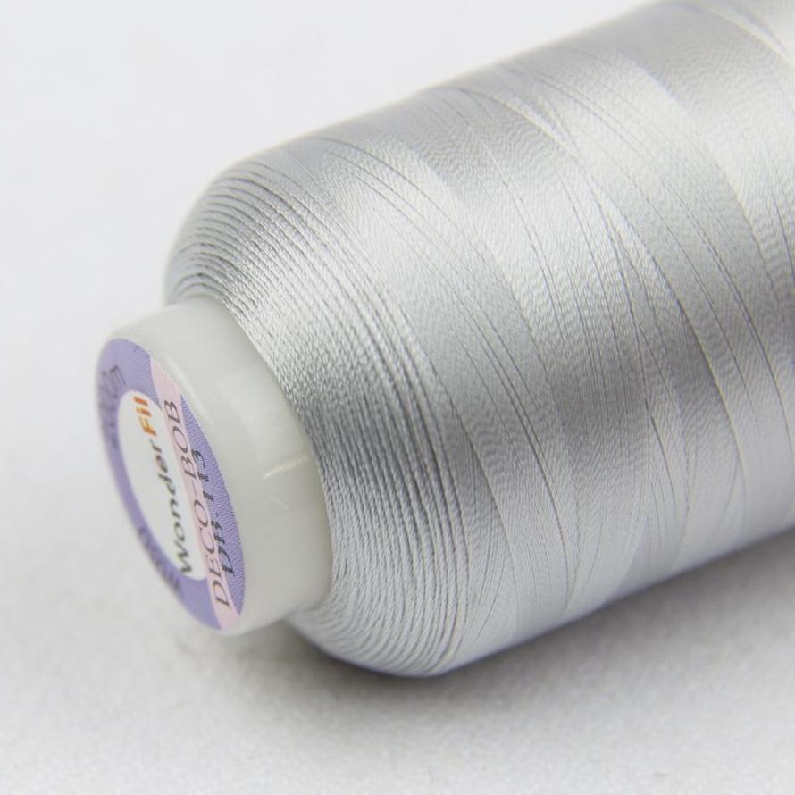 Thread - DecoBob Polyester - 80Wt - DB113 - Dove Grey