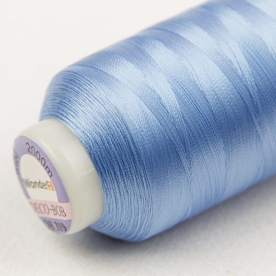 Thread - DecoBob Polyester - 80Wt - DB319 - Sky Blue