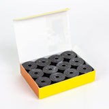 DecoBob prewound bobbins 101 Black Size M