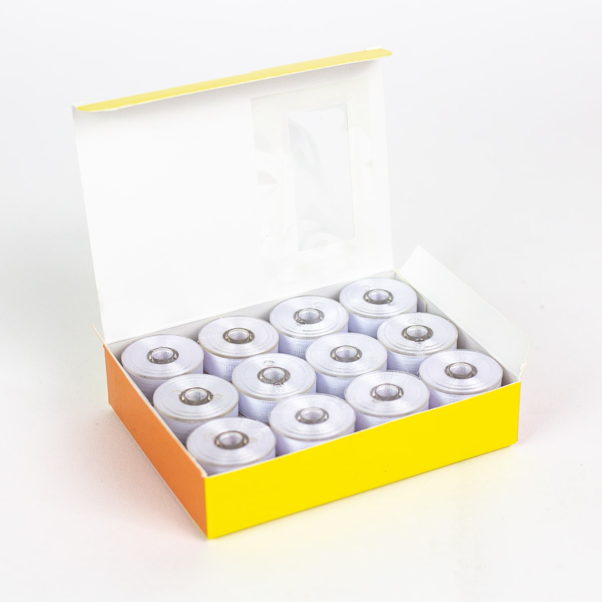 DecoBob prewound bobbins 104 White Size M