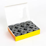 DecoBob prewound bobbins 111 Metal Grey Size M