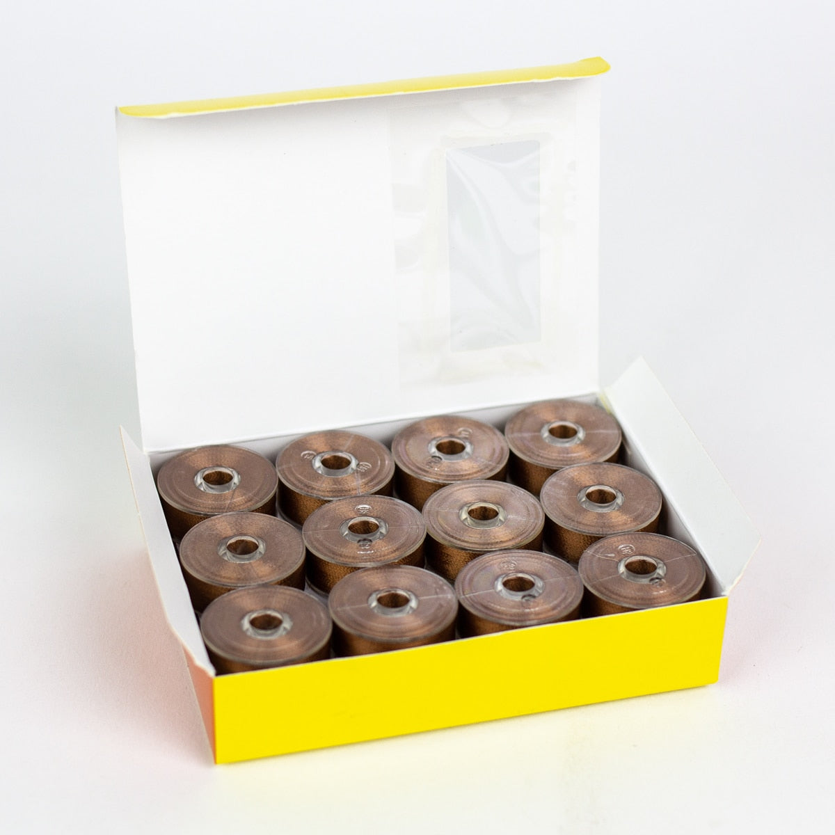 DecoBob prewound bobbins 416 Dark Copper Size M
