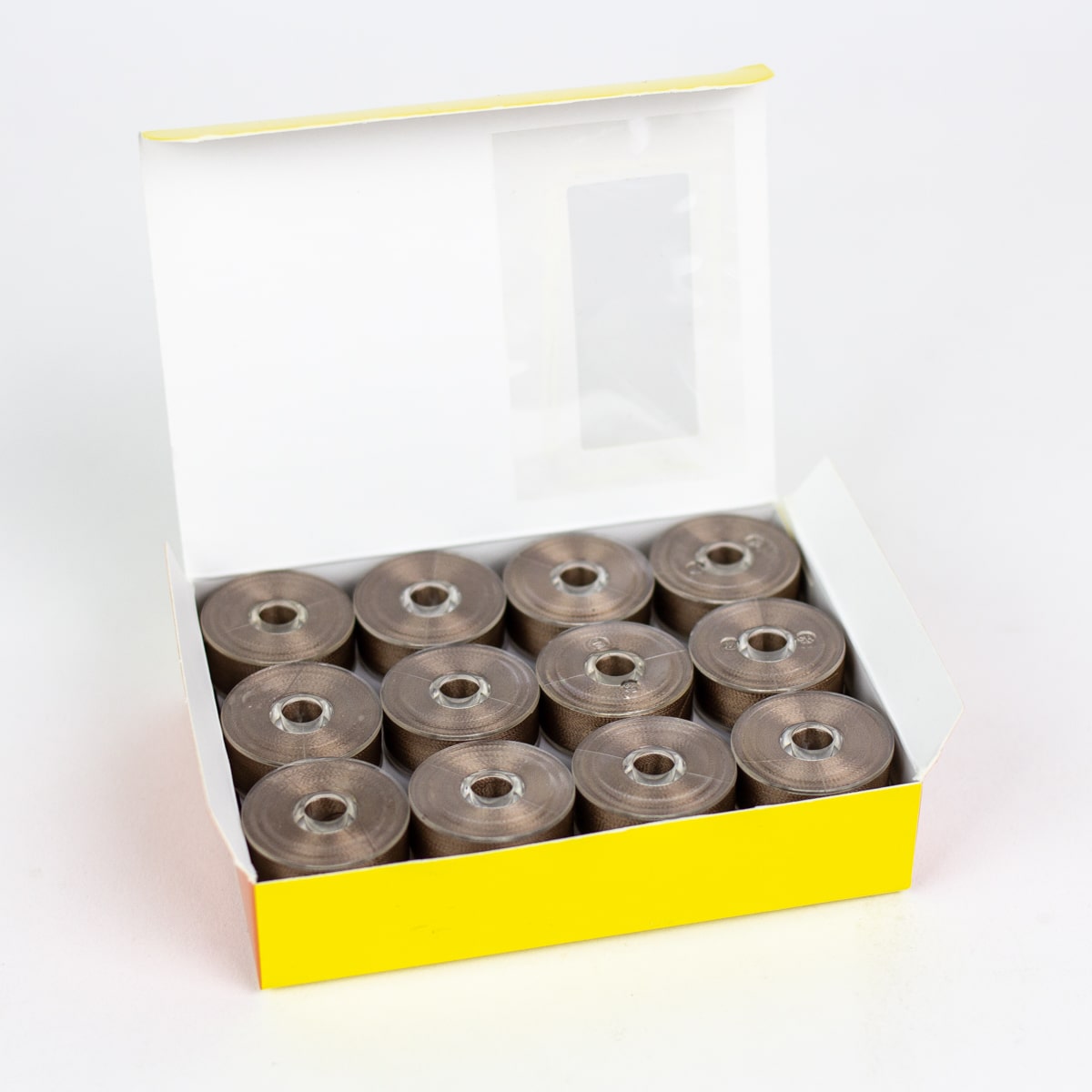 DecoBob prewound bobbins 463 Dark Tan Size M